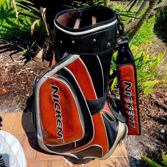 Nickcent Golf Staff Bag with original rain cover - Picture 1 of 13